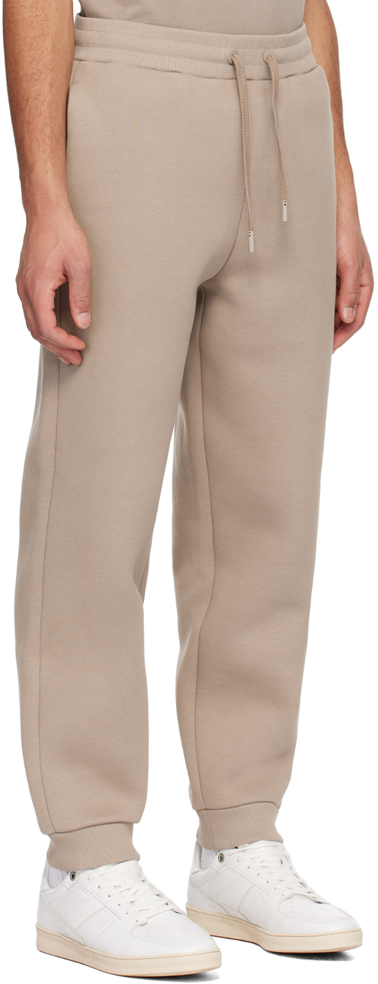 AMI ALEXANDRE MATTIUSSI TAUPE AMI DE CŒUR SWEATPANTS 