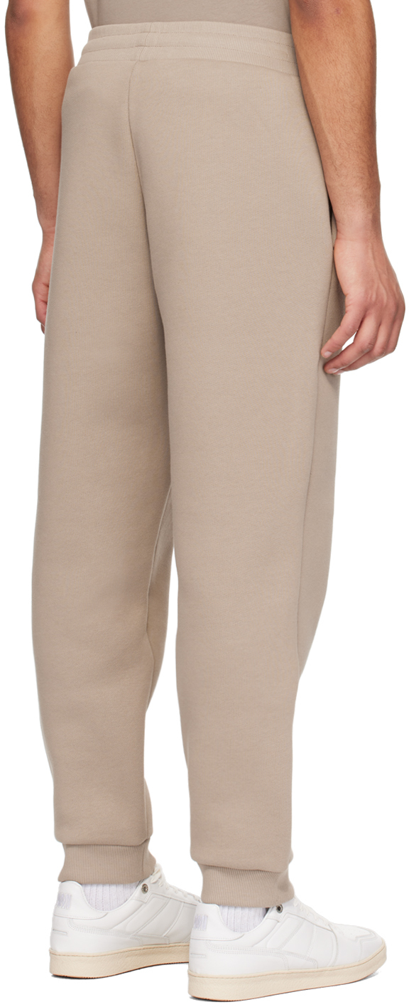 AMI ALEXANDRE MATTIUSSI TAUPE AMI DE CŒUR SWEATPANTS 