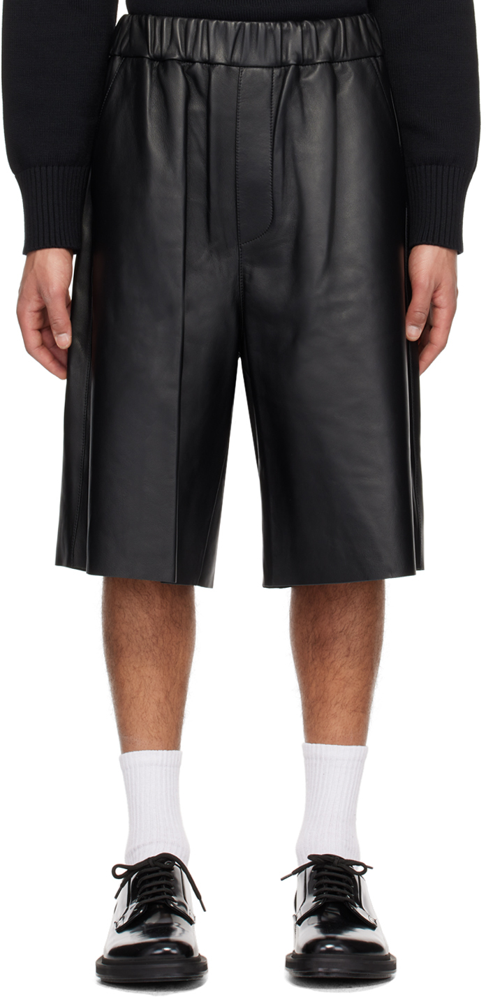 https://img.ssensemedia.com/images/241482M193015_1/ami-alexandre-mattiussi-black-elasticized-waistband-leather-shorts.jpg