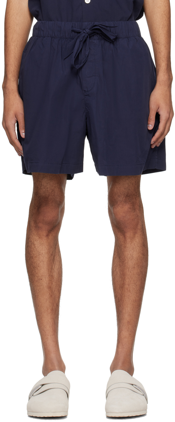 Navy discount pyjama shorts