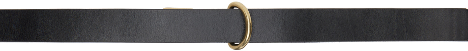 Auralee Black Leather Belt