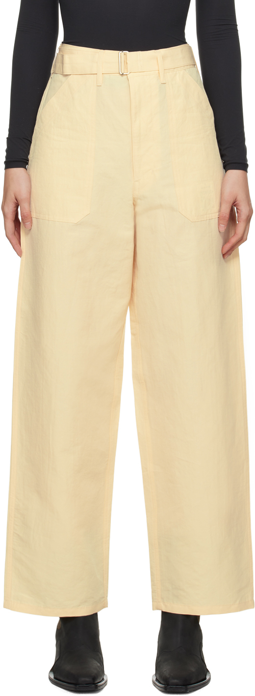 Beige Weather Trousers