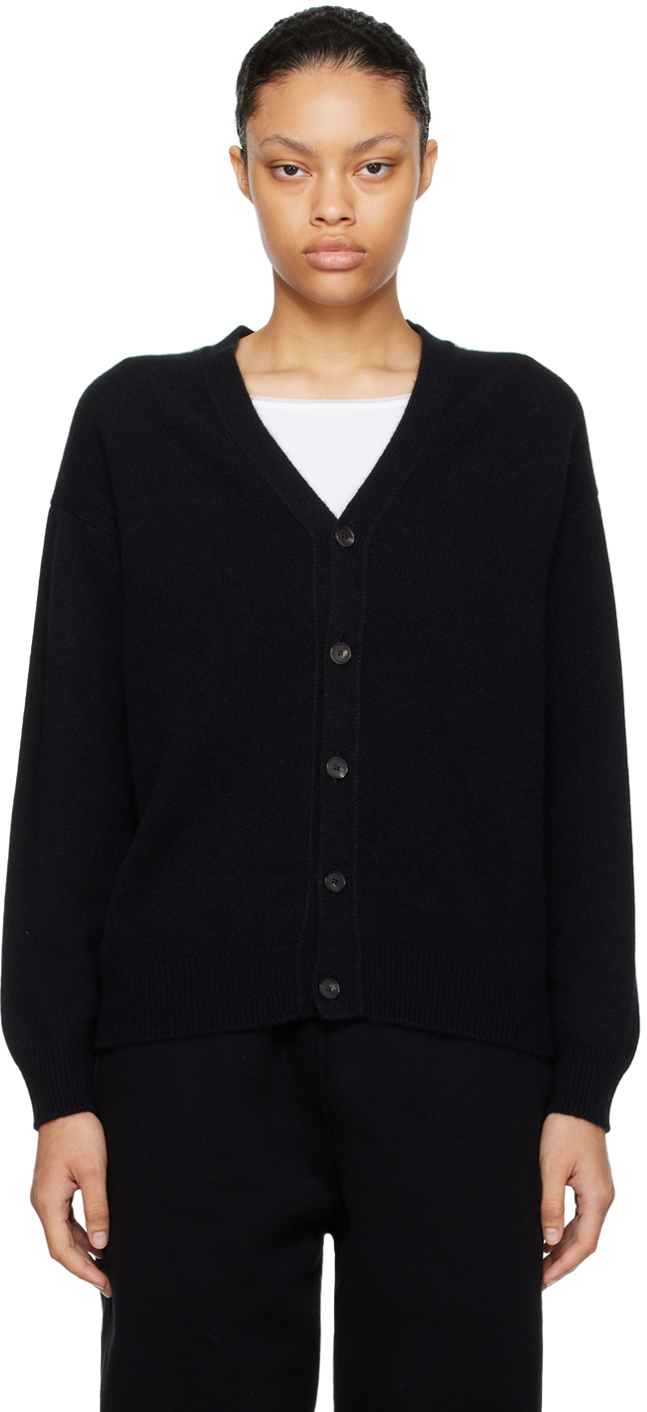 AURALEE Black Milano Sweater
