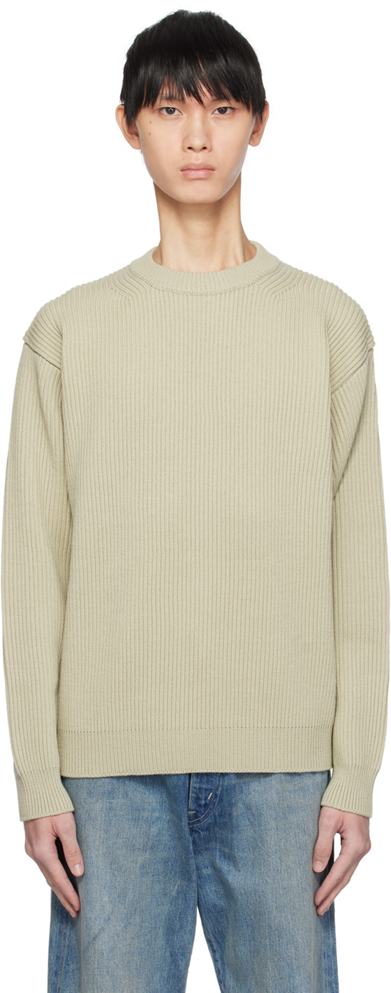 Khaki Crewneck Sweater