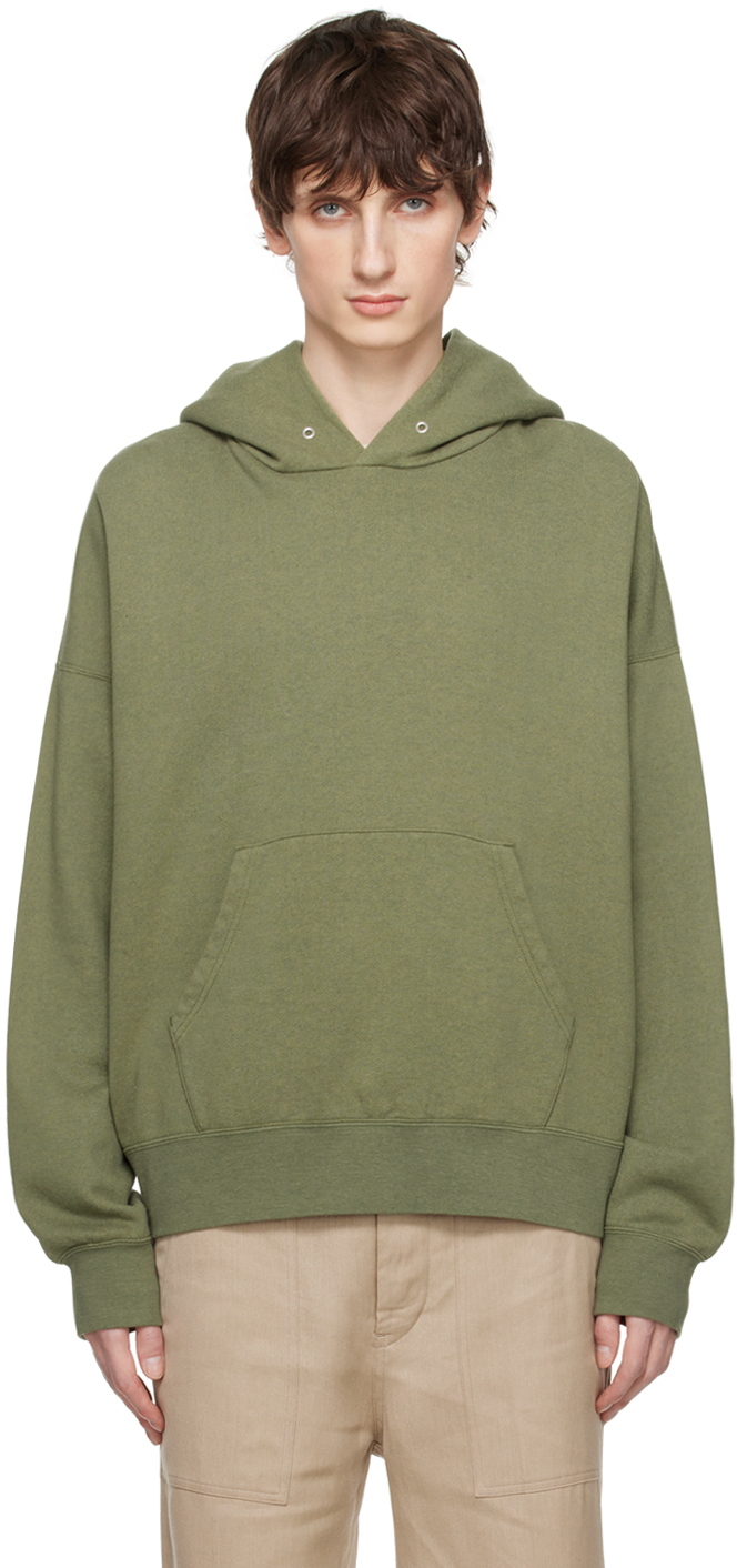 visvim: Green Amplus SB Hoodie | SSENSE