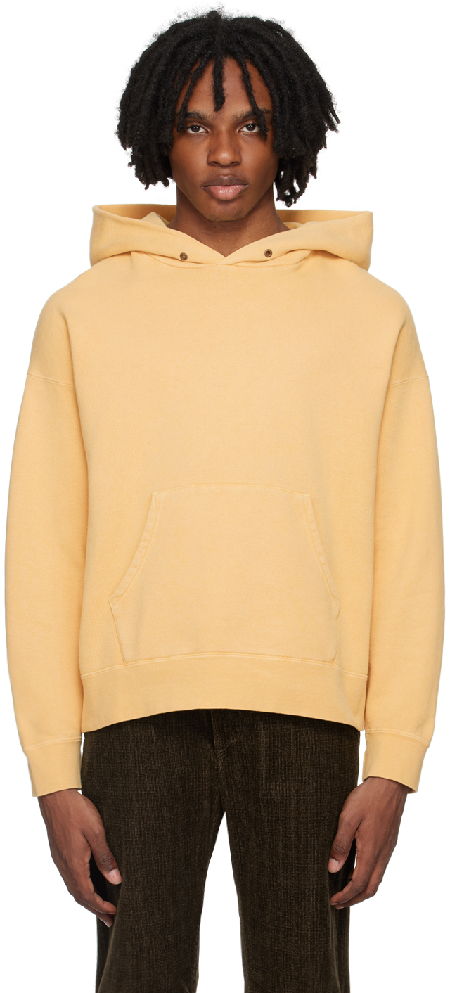 visvim: Yellow Jumbo SB Hoodie | SSENSE