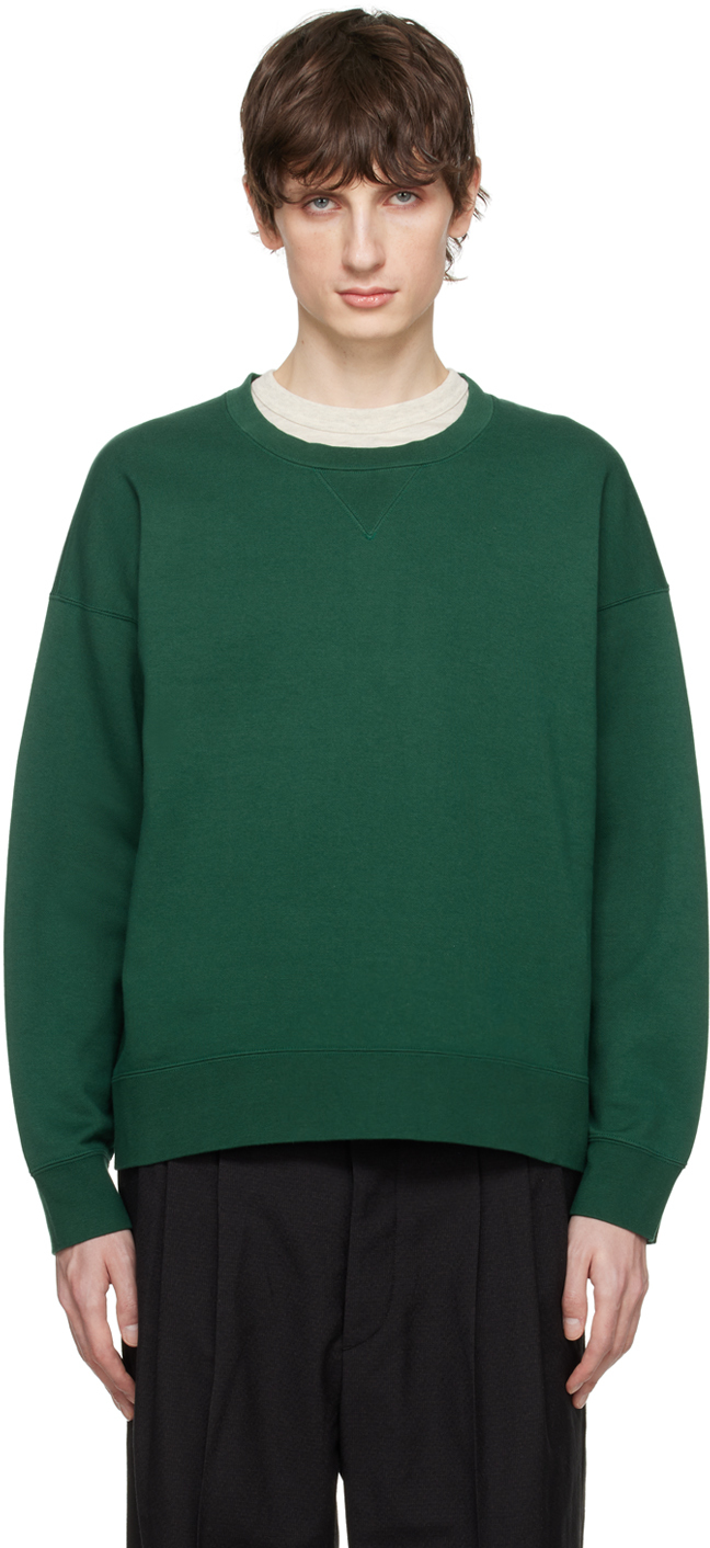 Visvim Green Ultimate Jumbo Sb Sweatshirt