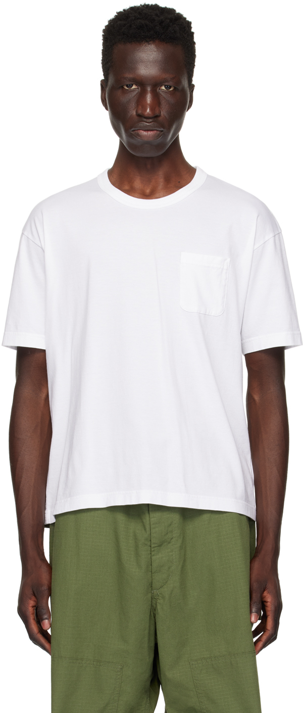 Shop Visvim White Ultimate Jumbo T-shirt