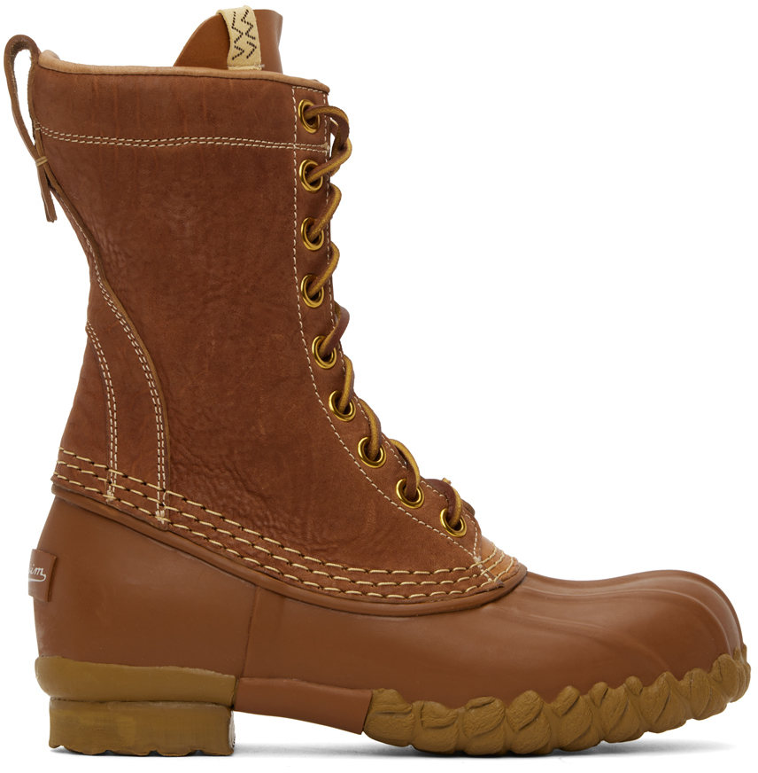 Shop Visvim Brown Decoy Boots