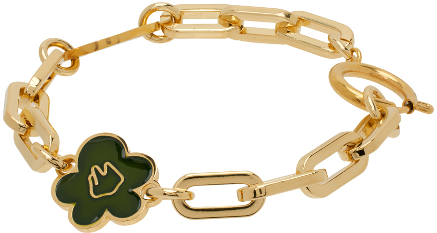 SSENSE Exclusive Gold Heavy Chain Bracelet