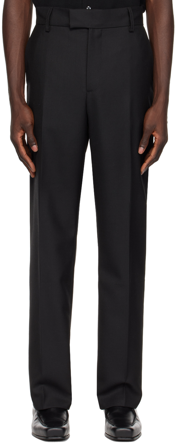 Black Mike Trousers by Séfr on Sale