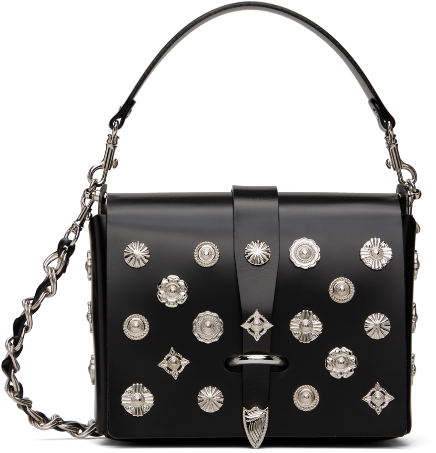 Toga Pulla: Black Chain Bag | SSENSE