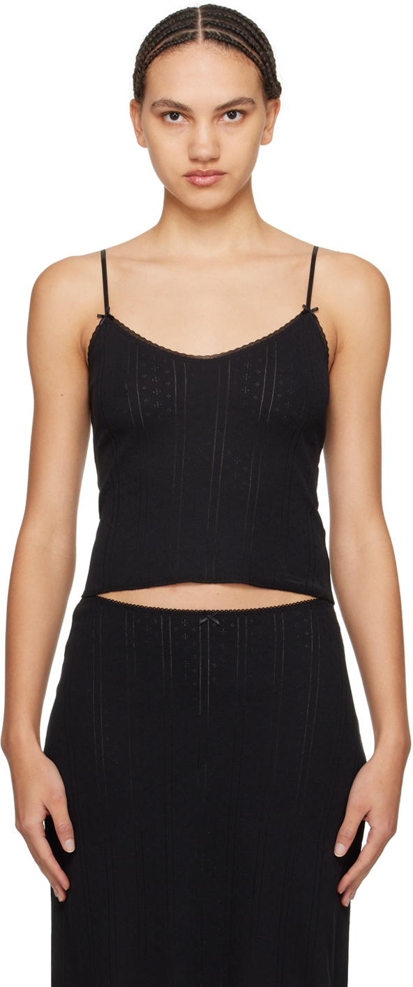 Black 'The Long' Camisole