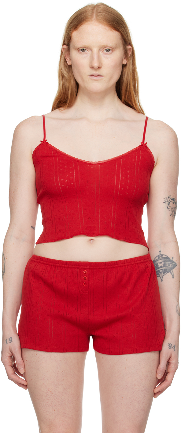 SSENSE Exclusive Red 'The Cami' Tank Top