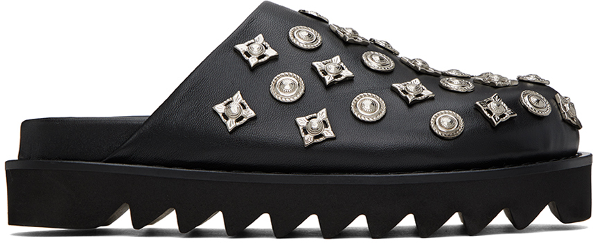 SSENSE Exclusive Black Loafers by Toga Pulla on Sale