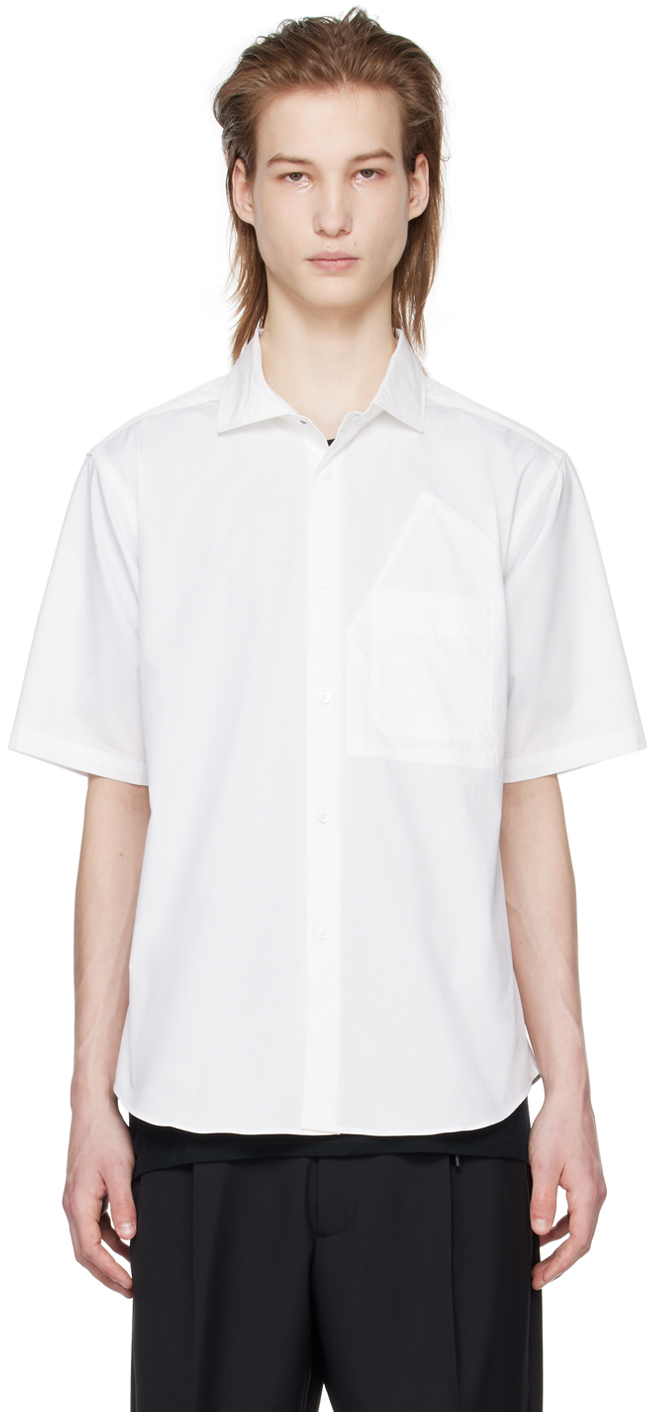 Shop Goldwin White Comfortable Shirt