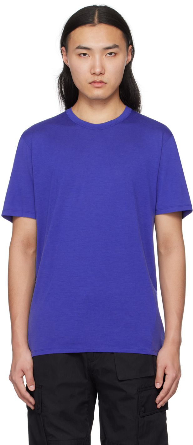 Shop Veilance Blue Frame T-shirt In Tidal