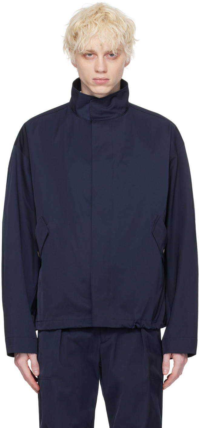 Le17septembre Navy Stand Collar Jacket