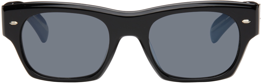 Oliver Peoples Black Kasdan Sunglasses In 1492r5 Black