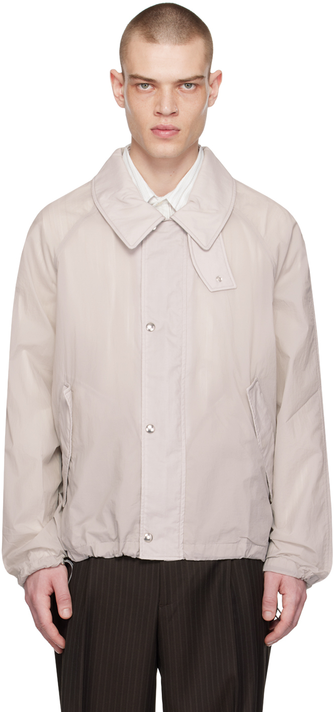 Mfpen Ssense Exclusive Gray Provenance Jacket In Light Grey