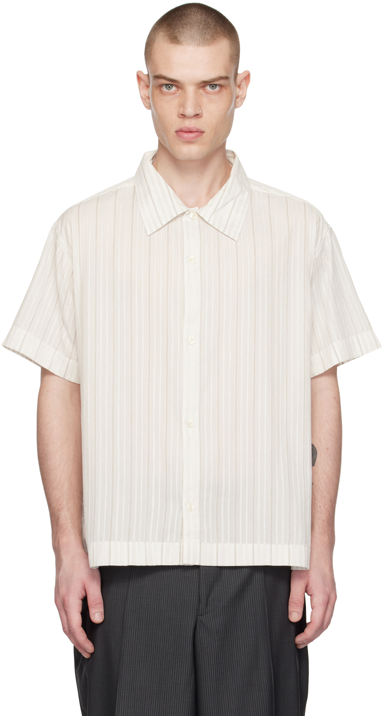 Beige Holiday Shirt by mfpen on Sale