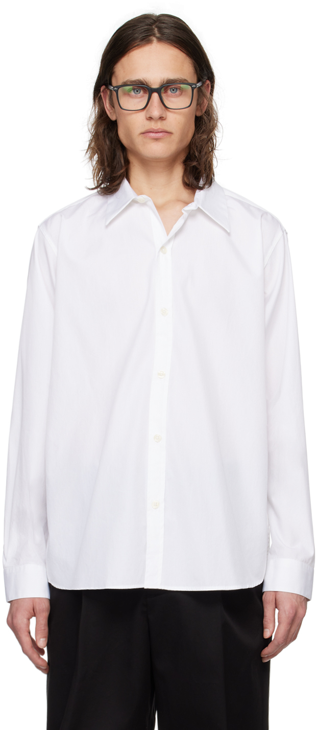 White Banquet Shirt by mfpen on Sale