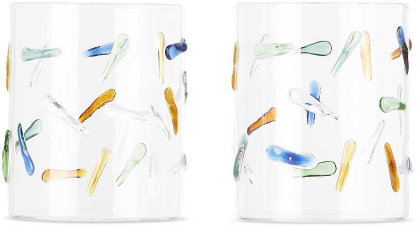 Shop Fazeek Multicolor Limited Edition Confetti Glasses Set