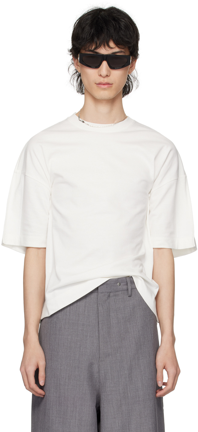 Karmuel Young White Square T-shirt