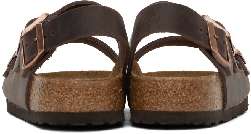 Birkenstock Milano Double-strap Slingback Sandals In Habana