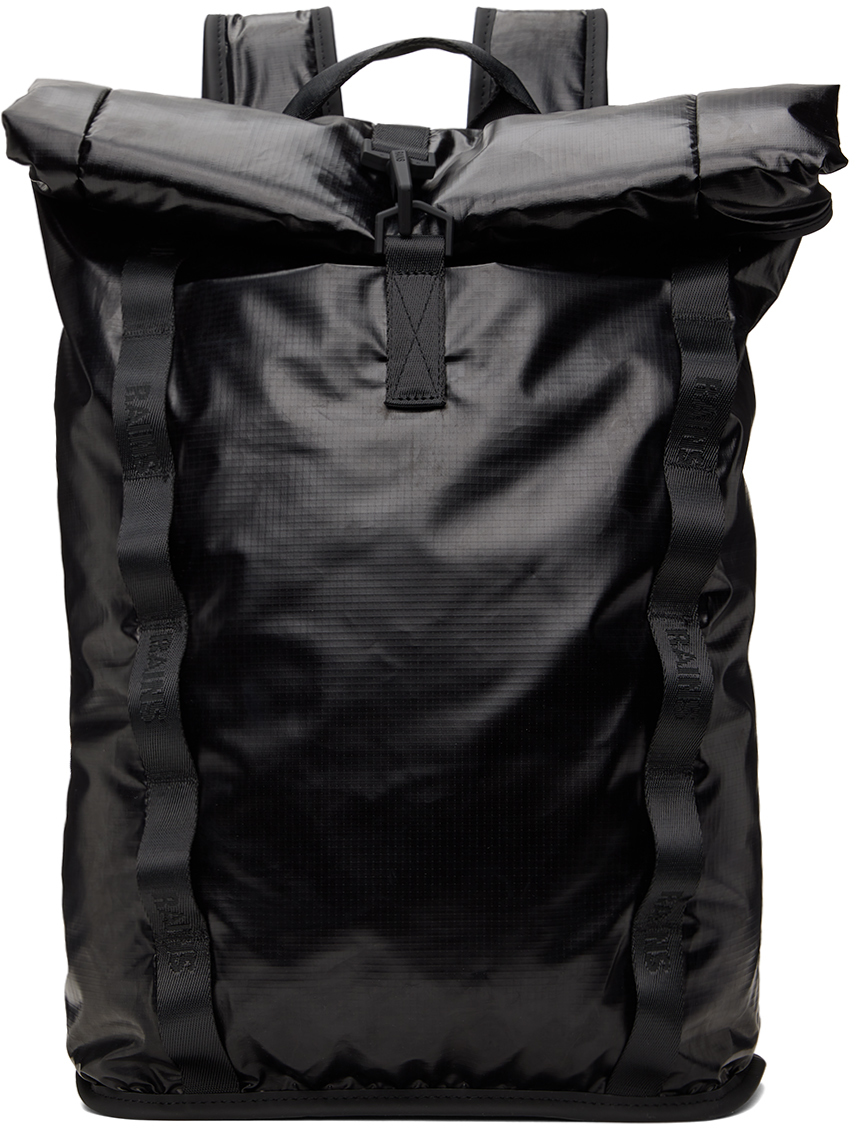 Black Sibu Rolltop Backpack