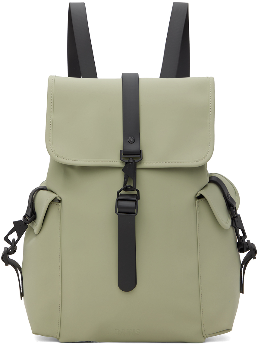 Green Rucksack Cargo Backpack