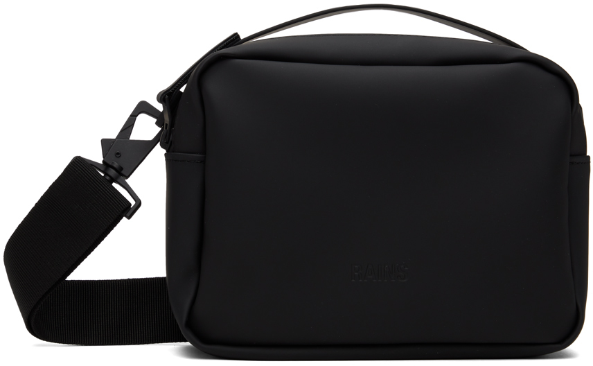 Sac Fourre-tout RAINS Spin Noir Taille Large - Homme, Polyester (Occasion Très Bon état)