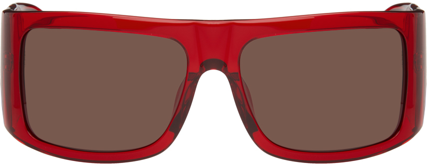 Red Linda Farrow Edition Andre Sunglasses