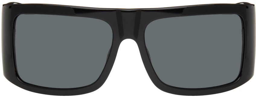 Black Linda Farrow Edition Andre Sunglasses