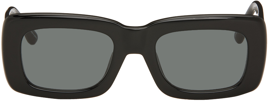 Black Linda Farrow Edition Marfa Sunglasses