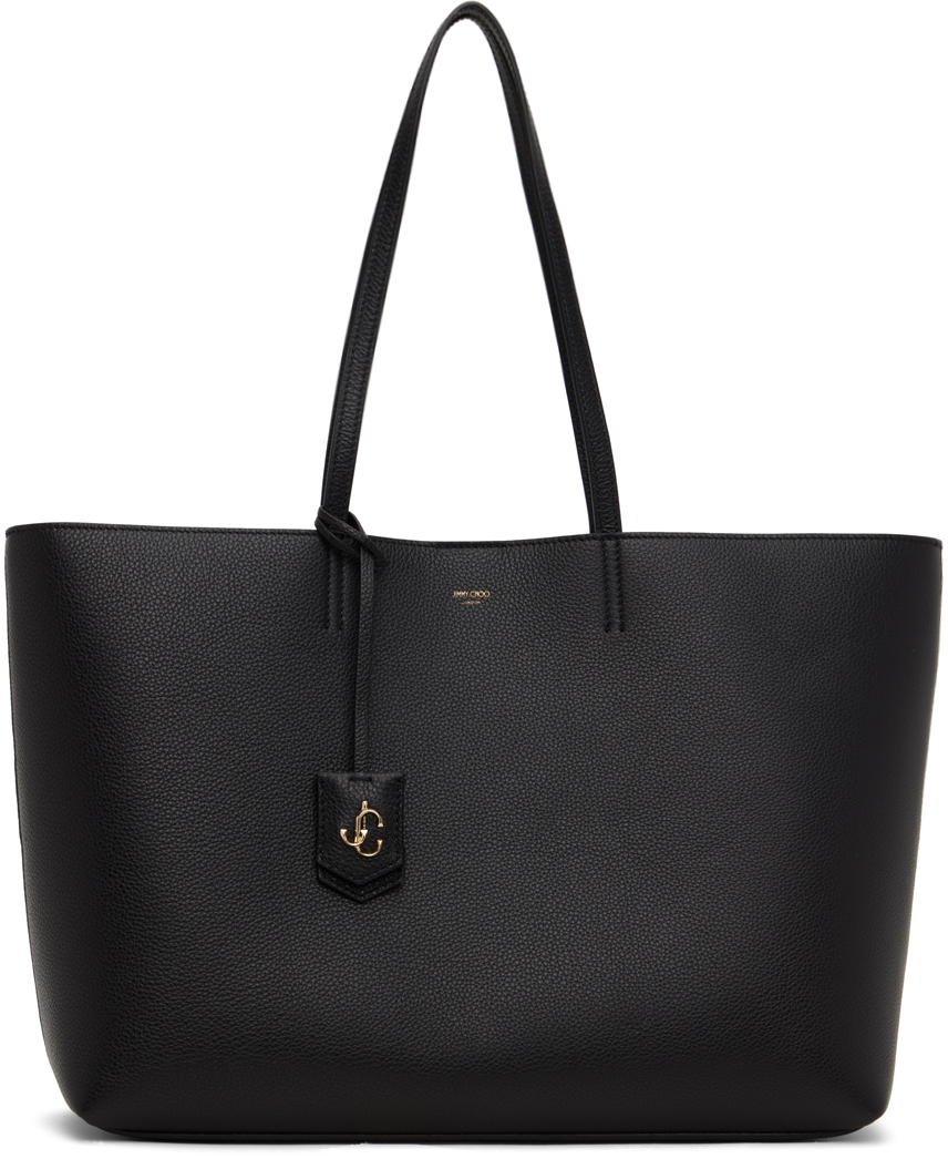 Black Nine2Five E/W Tote by Jimmy Choo on Sale