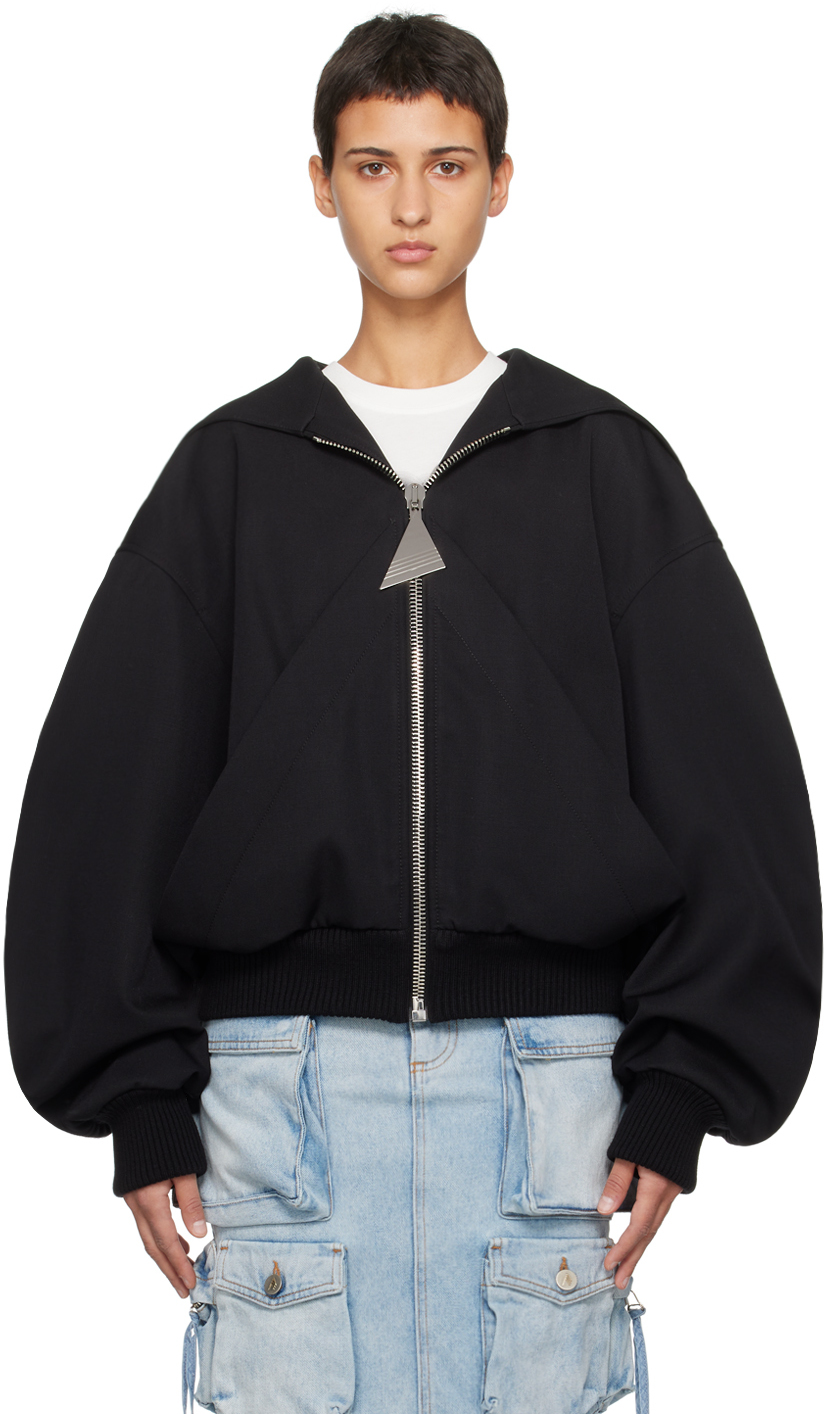 ジャケット THE ATTICO Women Jackets 247WCB48D088 Black The Attico Outlet: Jacket woman - Black | The Attico jacket