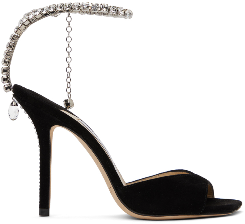 Safety Pin High Heel Sandals