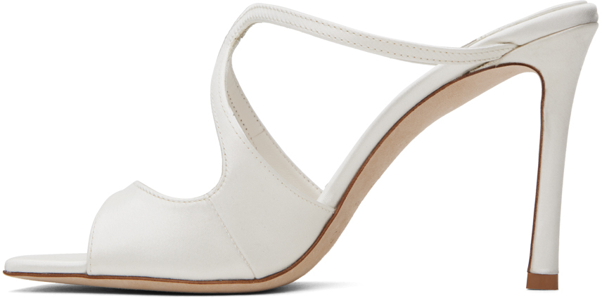 Jimmy Choo Open-toed High-heeled Sandals In Ivory