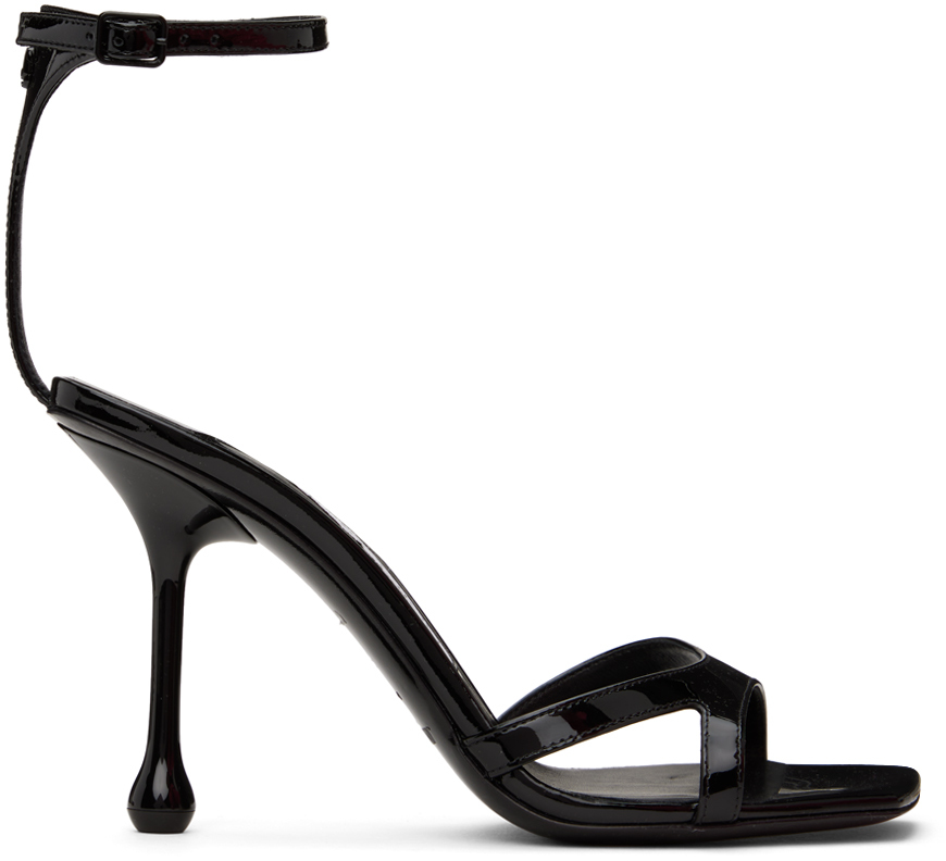 Jimmy choo clearance black sandal heels