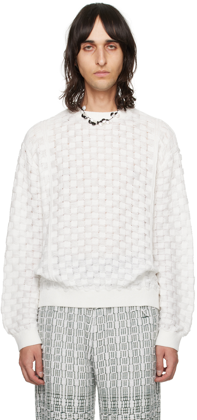 SSENSE Exclusive White Sweater
