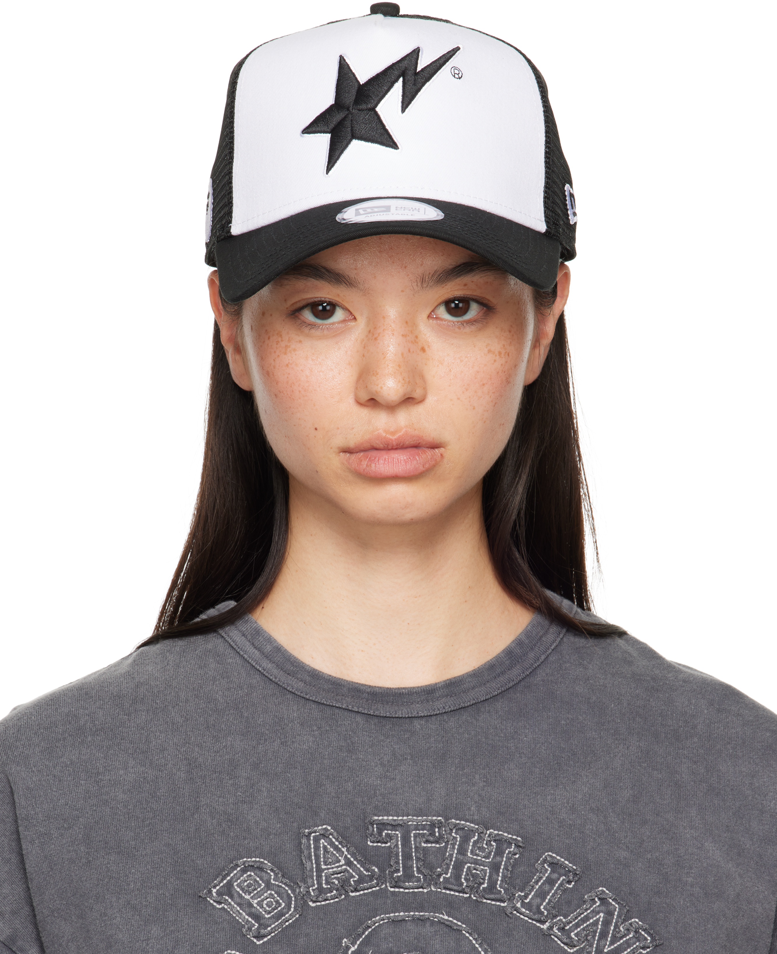 A Bathing Ape New Era 9Forty Bape Sta Cap green