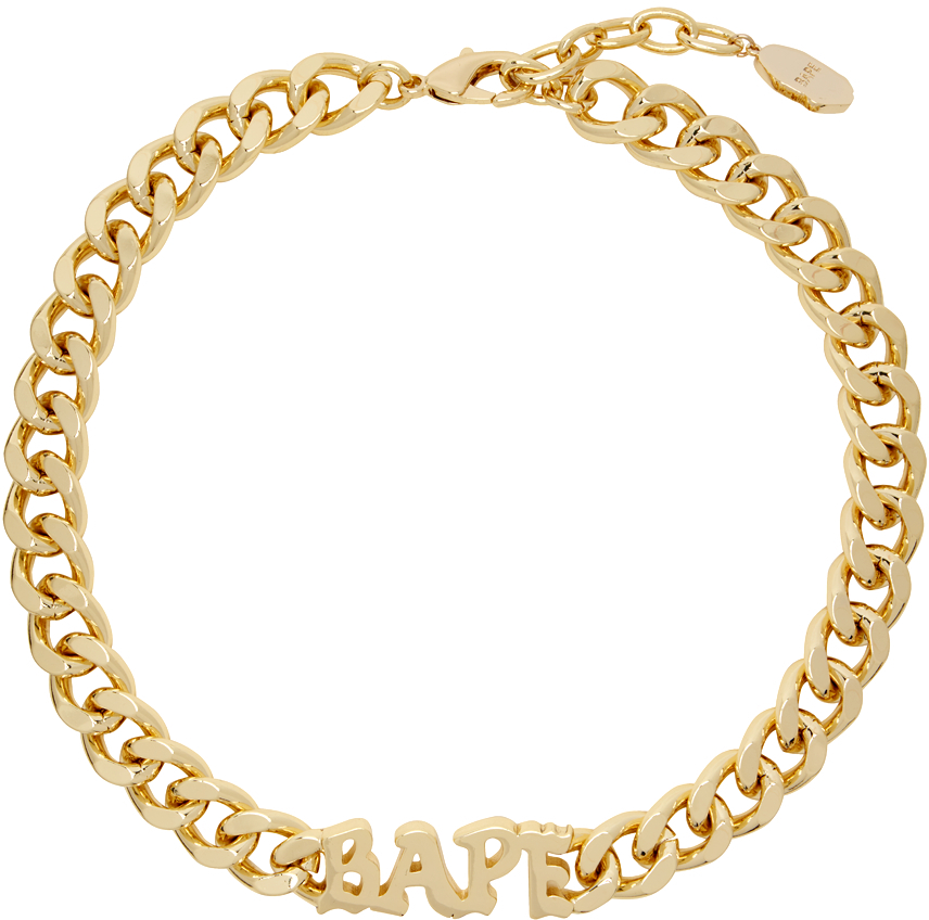 Gold 'Bape' Necklace