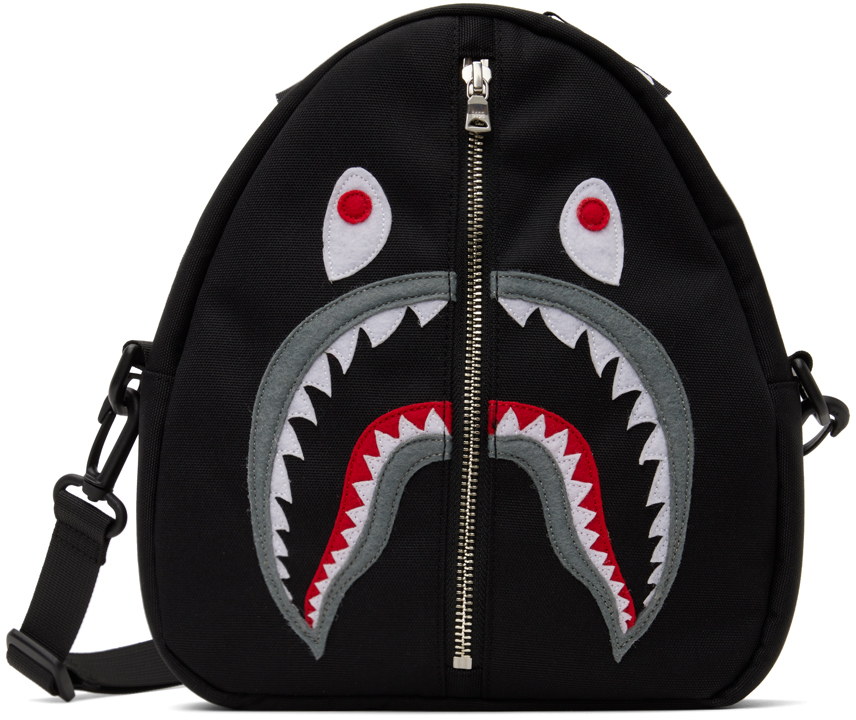 Bape Shark Shoulder Bag Black