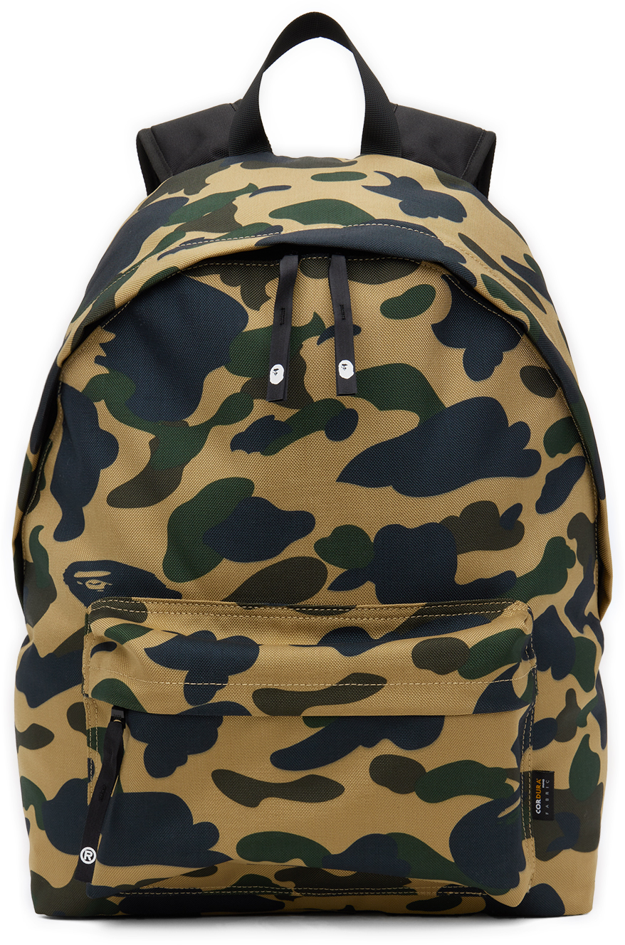 Yellow 1st Camo Cordura Day Backpack