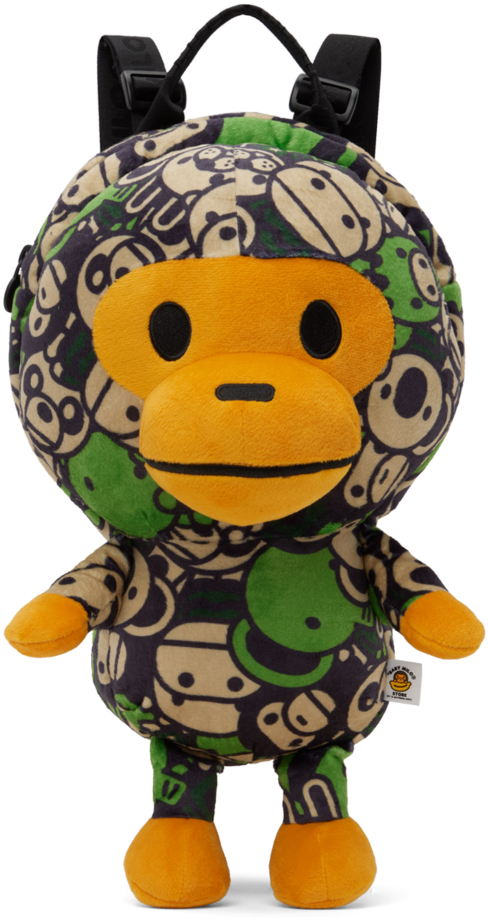 BAPE Green Baby Milo Backpack SSENSE