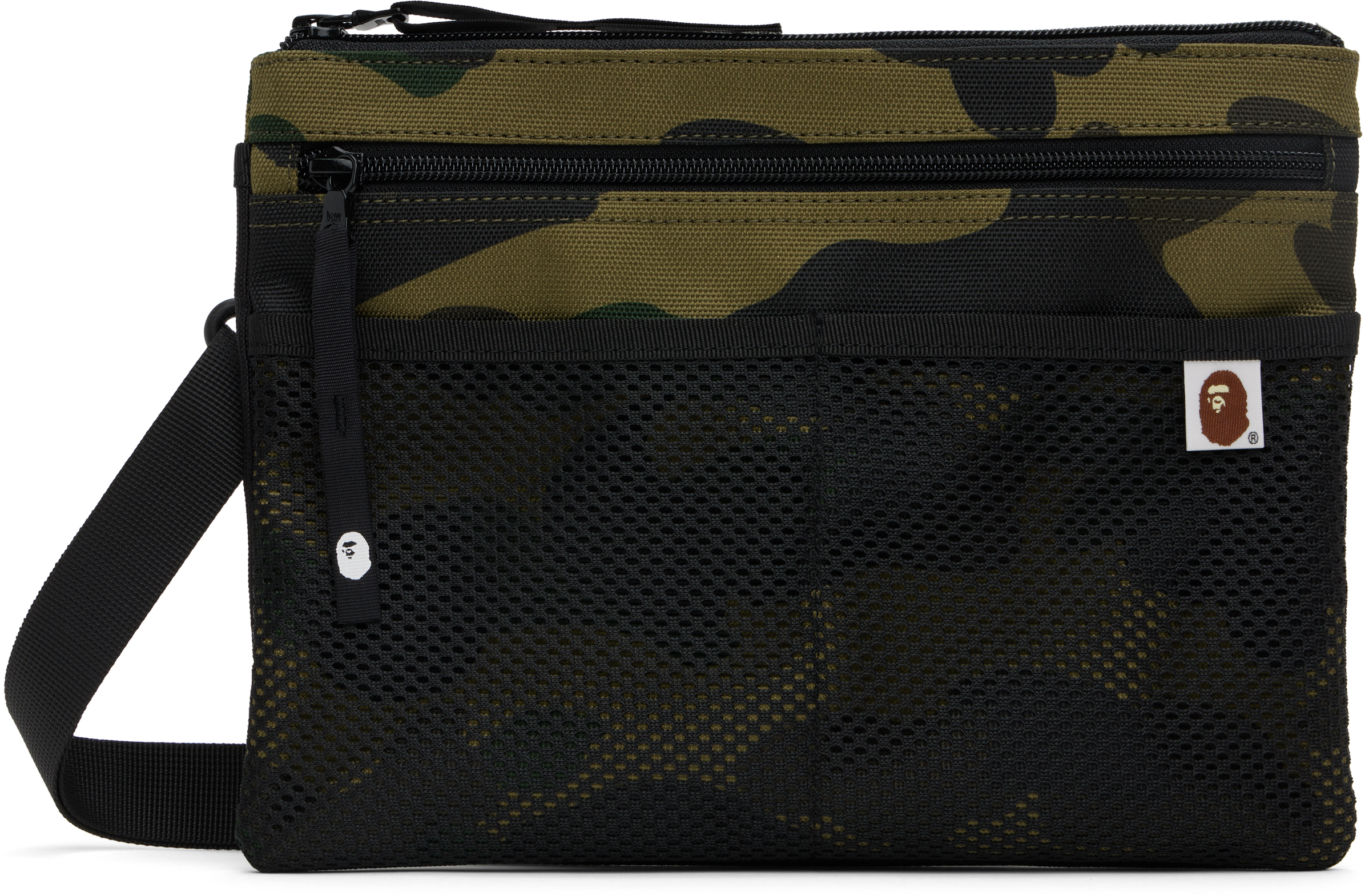 Khaki 1st Camo Cordura Satchel