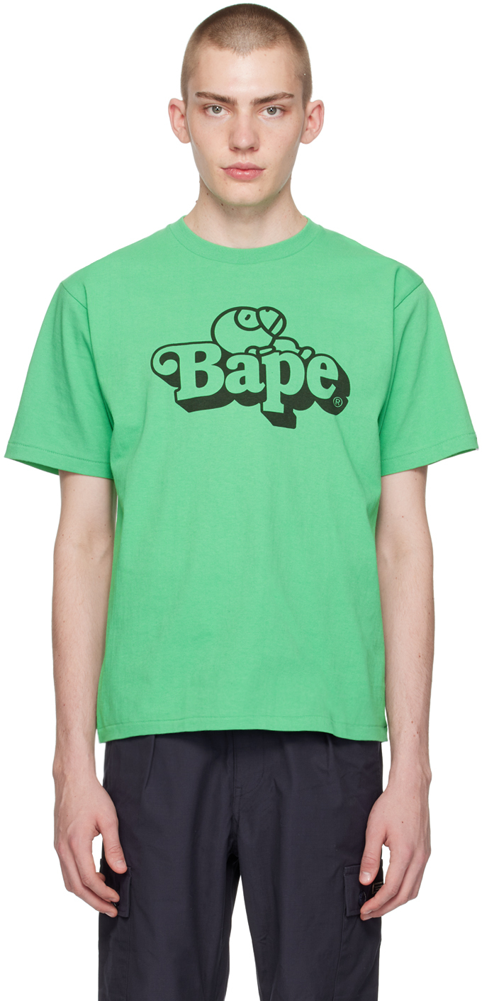 Bape Green 'milo On ' T-shirt