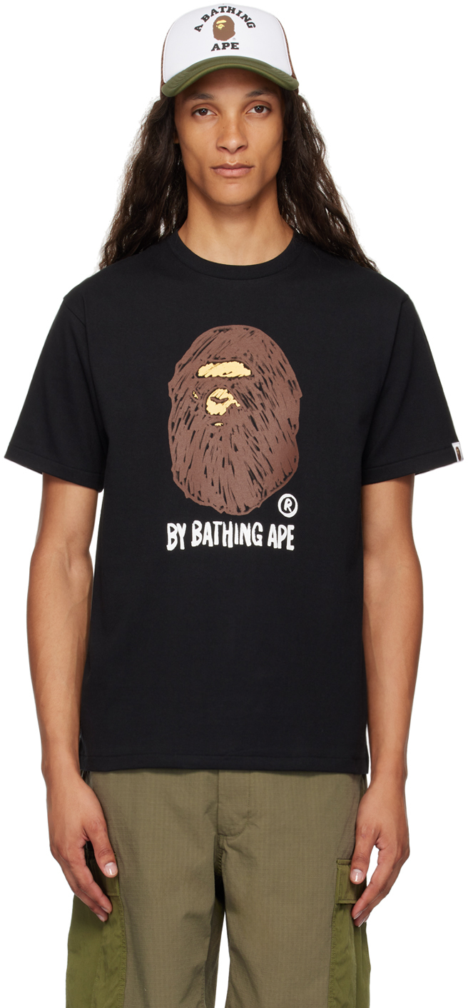 Black Hand Drawn 'By Bathing Ape' T-Shirt