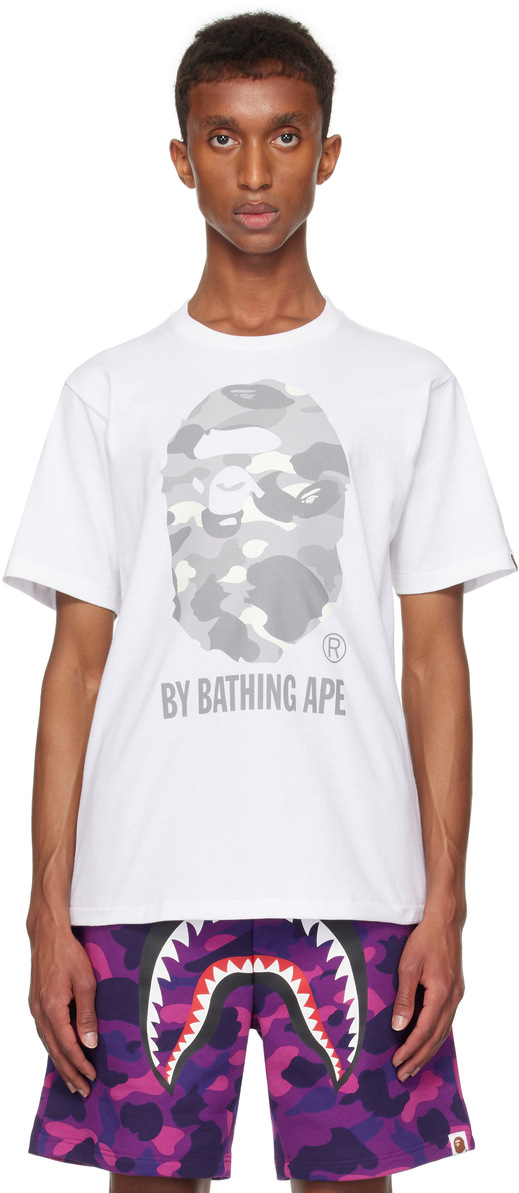 Bape White City Camo By Bathing Ape T Shirt